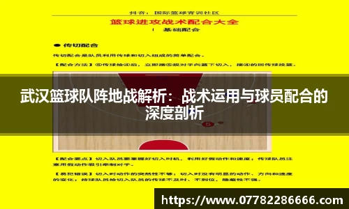 武汉篮球队阵地战解析：战术运用与球员配合的深度剖析